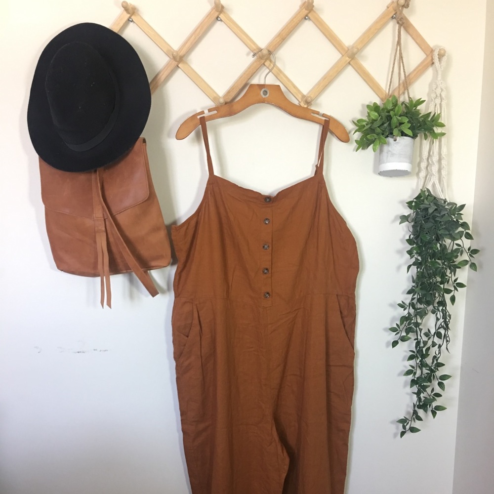 Old Navy | Linen Jumpsuit D2489